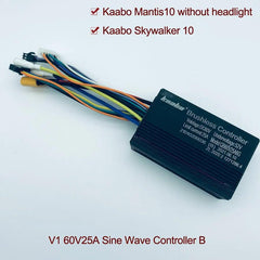 Mantis10 60V25A Controller Sine Wave 1000W*2 Hall Motor Kaabo Mantis - VirtuousWares:Global