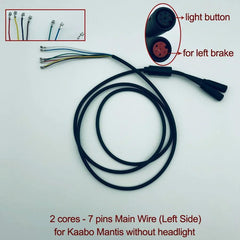Mantis10 New Main Wiring Wire Cable Line For Kaabo Mantis 10 Pro Plus - VirtuousWares:Global