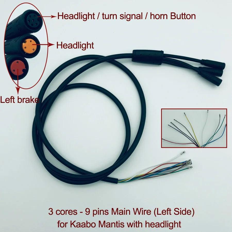 Mantis10 New Main Wiring Wire Cable Line For Kaabo Mantis 10 Pro Plus - VirtuousWares:Global