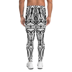 Maori Tattoo Inspired Leggings for Men - VirtuousWares:Global