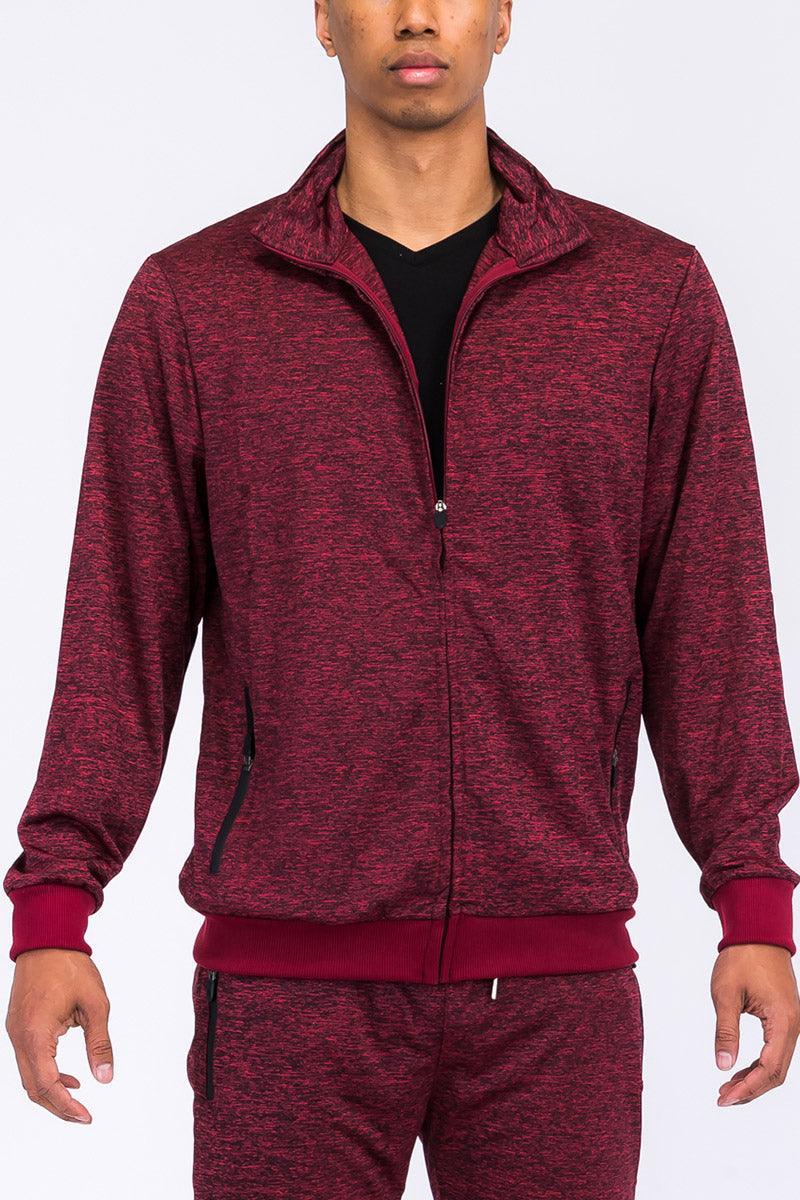 Marbled Light Weight Active Track Jacket - VirtuousWares:Global