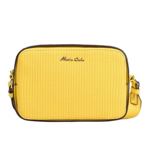 Maria Carla Woman's Fashion Luxury Leather Handbag-Small Purse, Smooth - VirtuousWares:Global