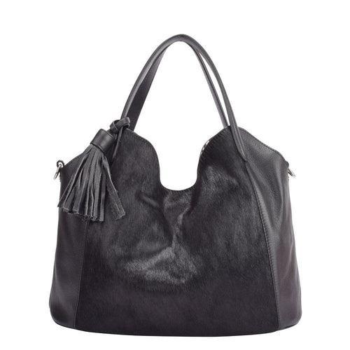 Maria Carla Woman's Fashion Luxury Leather Handbag, Smooth Leather - VirtuousWares:Global