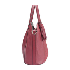 Maria Carla Woman's Fashion Luxury Leather Handbag, Smooth Leather - VirtuousWares:Global