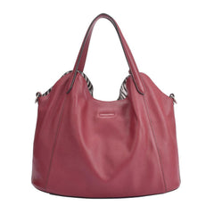 Maria Carla Woman's Fashion Luxury Leather Handbag, Smooth Leather - VirtuousWares:Global