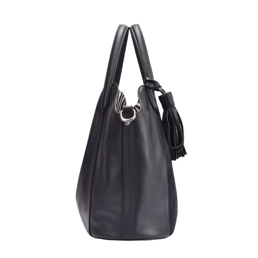 Maria Carla Woman's Fashion Luxury Leather Handbag, Smooth Leather - VirtuousWares:Global