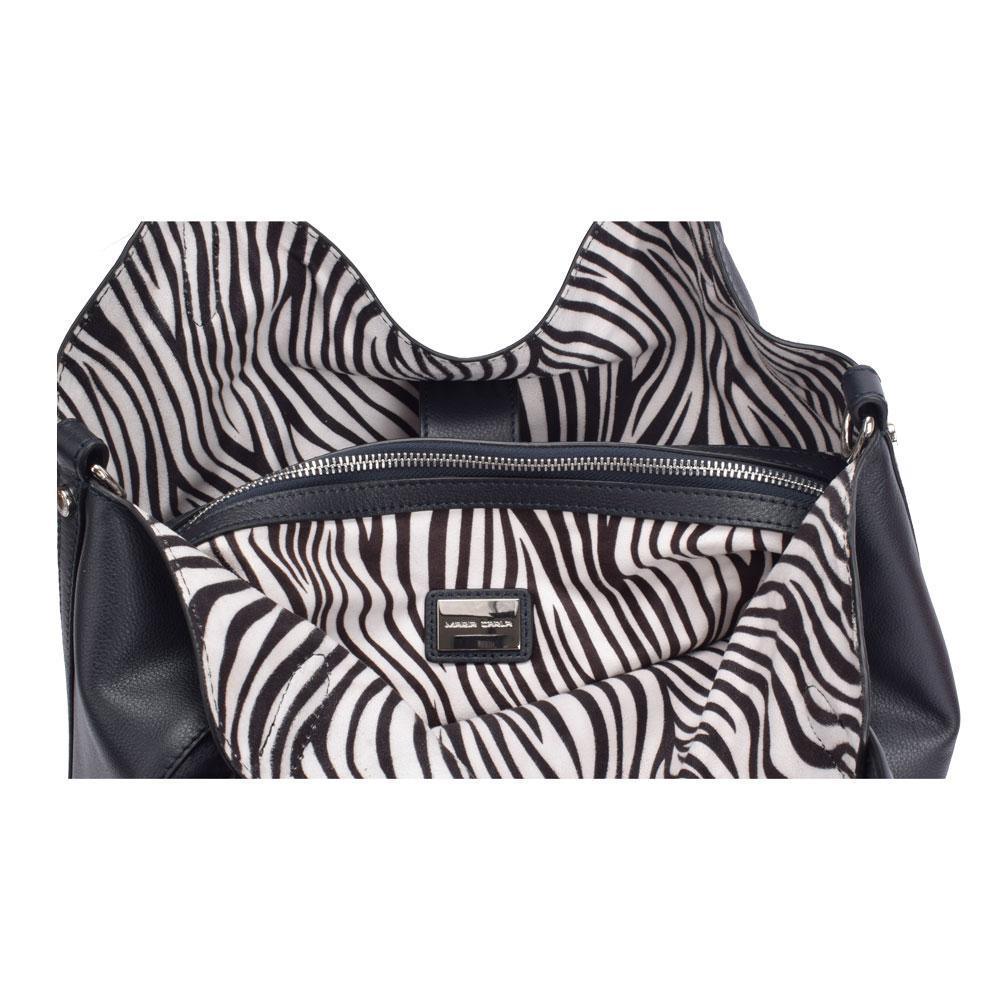 Maria Carla Woman's Fashion Luxury Leather Handbag, Smooth Leather - VirtuousWares:Global