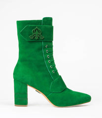Marta • Green Suede - VirtuousWares:Global