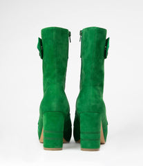 Marta • Green Suede - VirtuousWares:Global