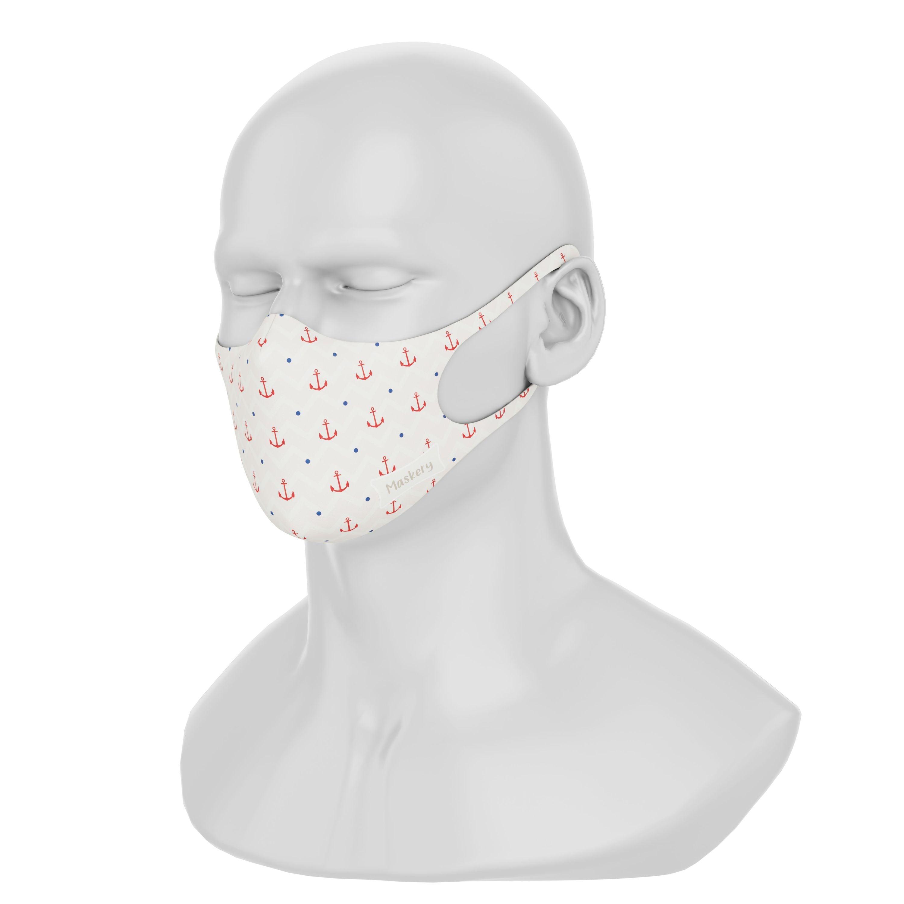 Maskery Design Face Mask Sailor - VirtuousWares:Global