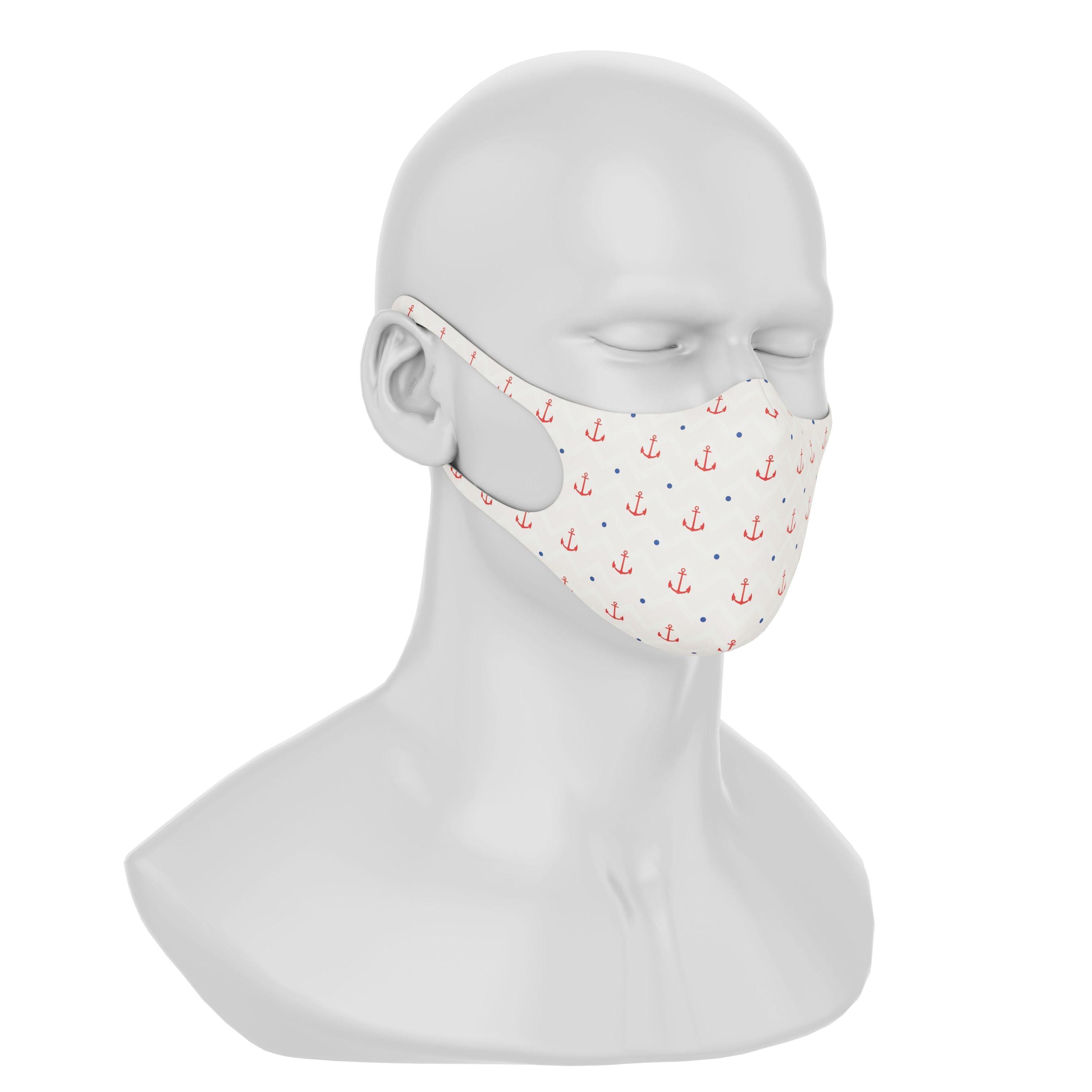 Maskery Design Face Mask Sailor - VirtuousWares:Global