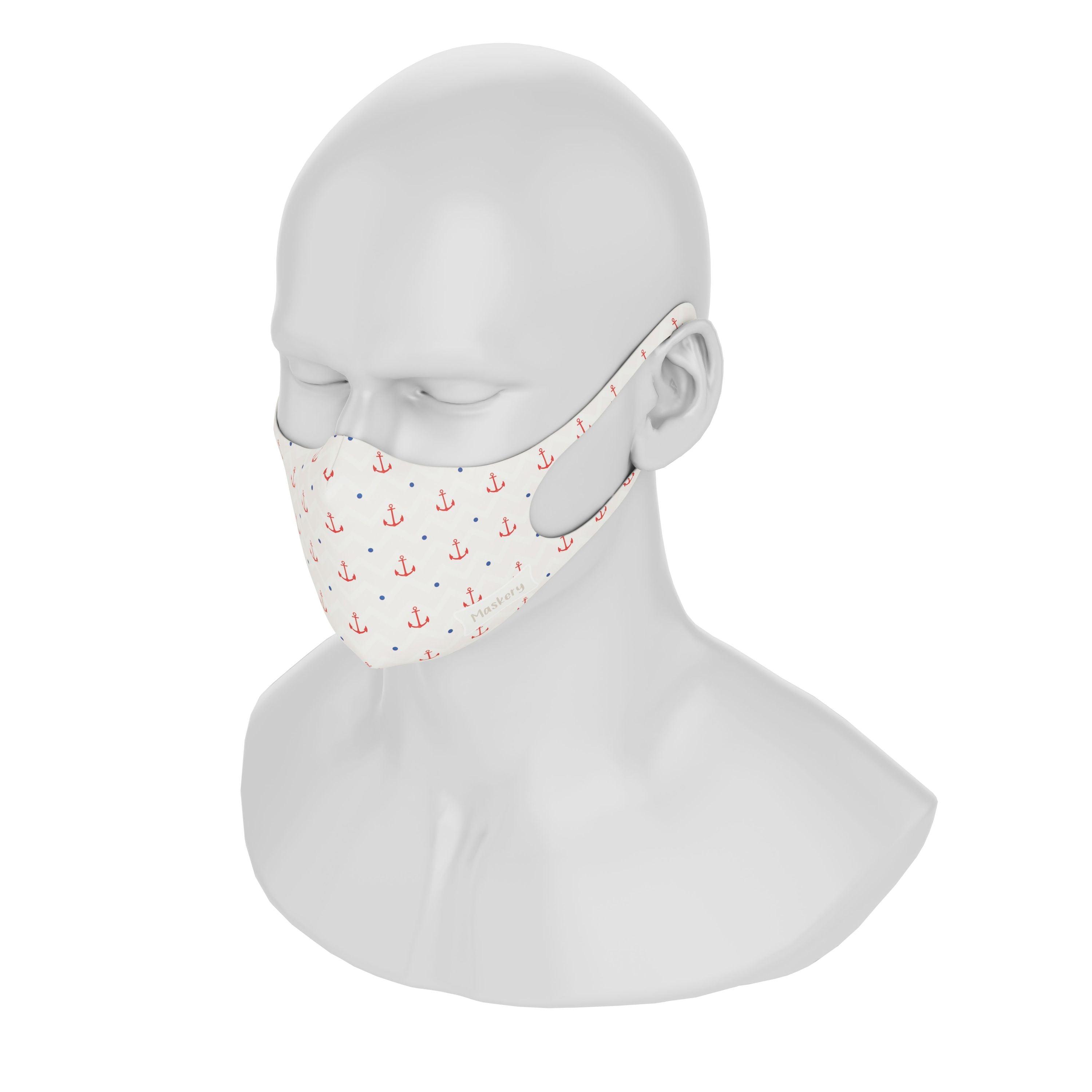 Maskery Design Face Mask Sailor - VirtuousWares:Global