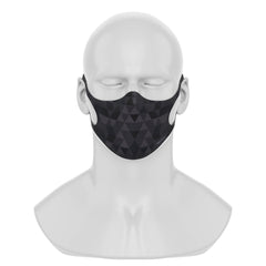 Maskery Design Face Mask Triangle of Black Shades - VirtuousWares:Global