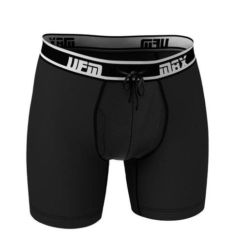 MAX Support 6 inch Boxer Briefs Polyester Gen 3.1 Available in Black, - VirtuousWares:Global