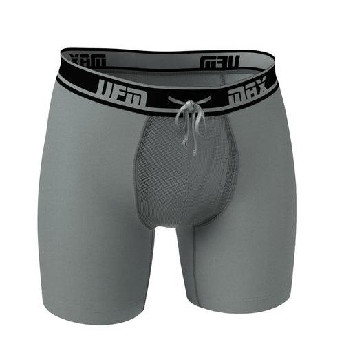 MAX Support 6 inch Boxer Briefs Polyester Gen 3.1 Available in Black, - VirtuousWares:Global