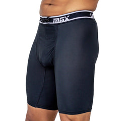 MAX Support 9 Inch Boxer Briefs Polyester Gen 3.1 Available in Black - VirtuousWares:Global