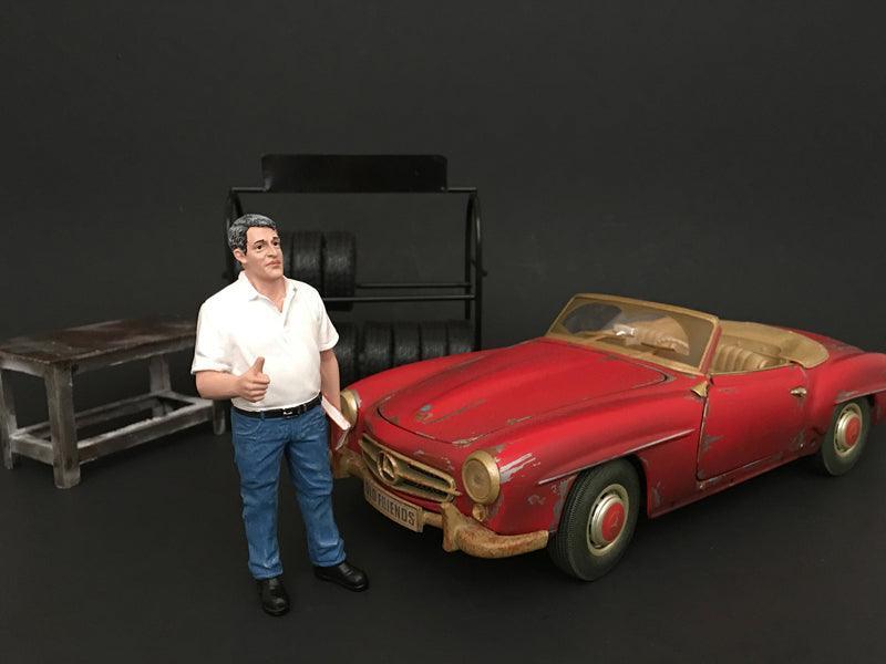 Mechanic Manager Tim Figure For 1:18 Scale Models by American Diorama - VirtuousWares:Global