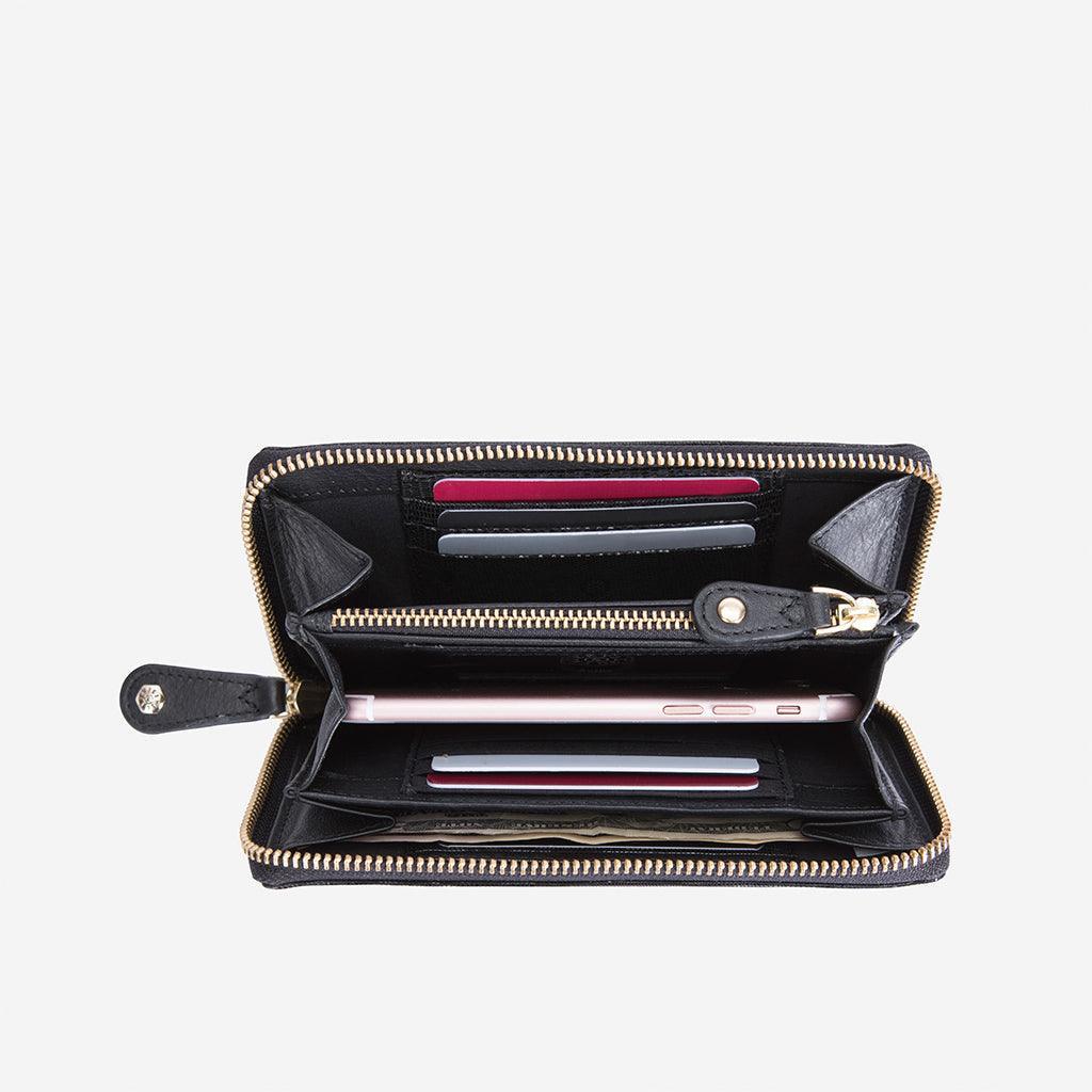 Medium Zip Around Purse, Midnight - VirtuousWares:Global