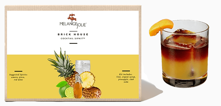 Mélange Jolie Brick House Cocktail SipKit™ (Case of Six) - VirtuousWares:Global