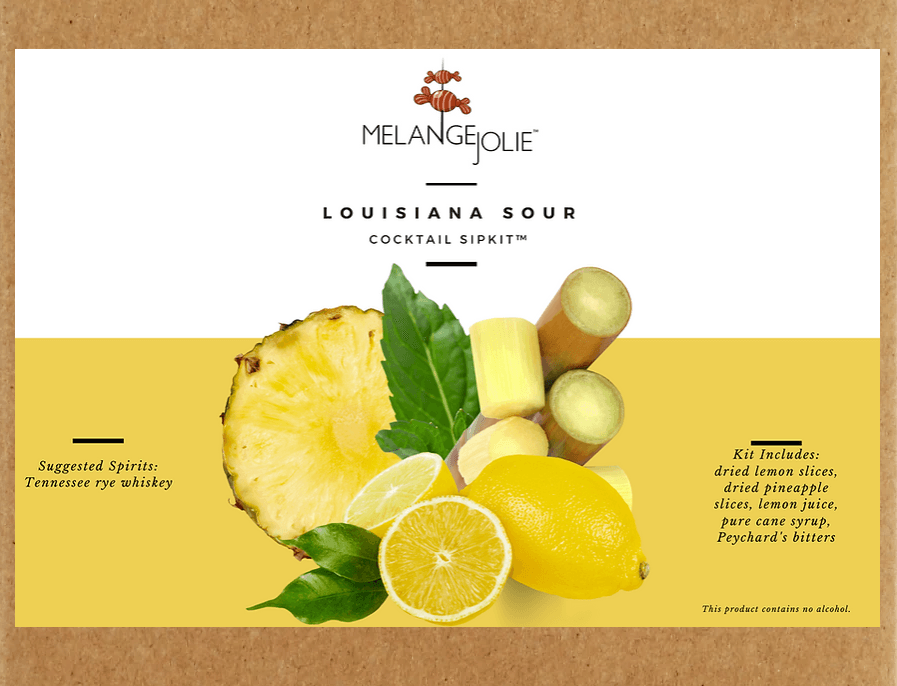 Mélange Jolie Louisiana Sour Cocktail SipKit™ (Case of Six) - VirtuousWares:Global