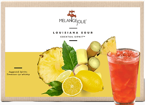 Mélange Jolie Louisiana Sour Cocktail SipKit™ (Case of Six) - VirtuousWares:Global