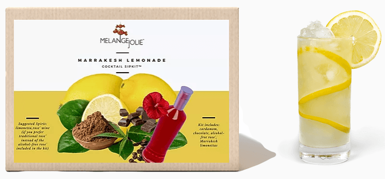 Mélange Jolie Marrakesh Lemonade Cocktail SipKit™ (Case of Six) - VirtuousWares:Global