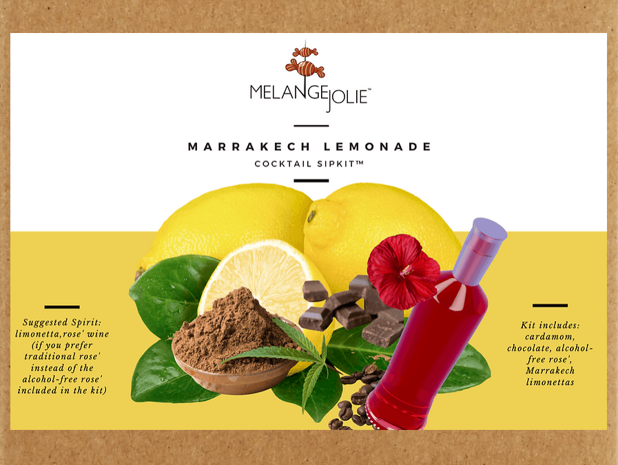 Mélange Jolie Marrakesh Lemonade Cocktail SipKit™ (Case of Six) - VirtuousWares:Global