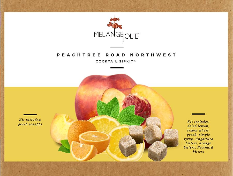 Mélange Jolie Peachtree Road Northwest Cocktail SipKit™ - VirtuousWares:Global