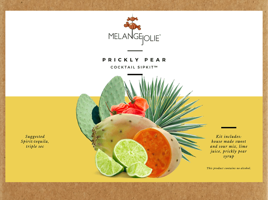 Mélange Jolie Prickly Pear Cocktail SipKit™ (Case of Six) - VirtuousWares:Global