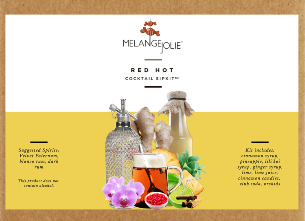 Mélange Jolie Red Hot Cocktail SipKit™ (Case of Six) - VirtuousWares:Global