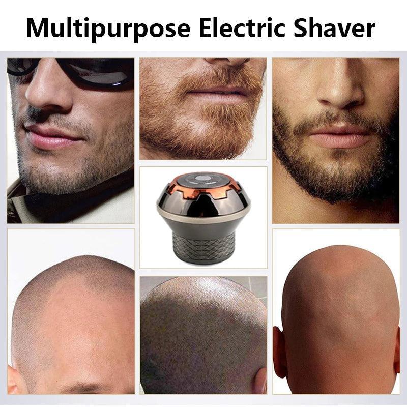 Men Electric Shaver Portable Beard Trimmer Waterproof Razor USB - VirtuousWares:Global