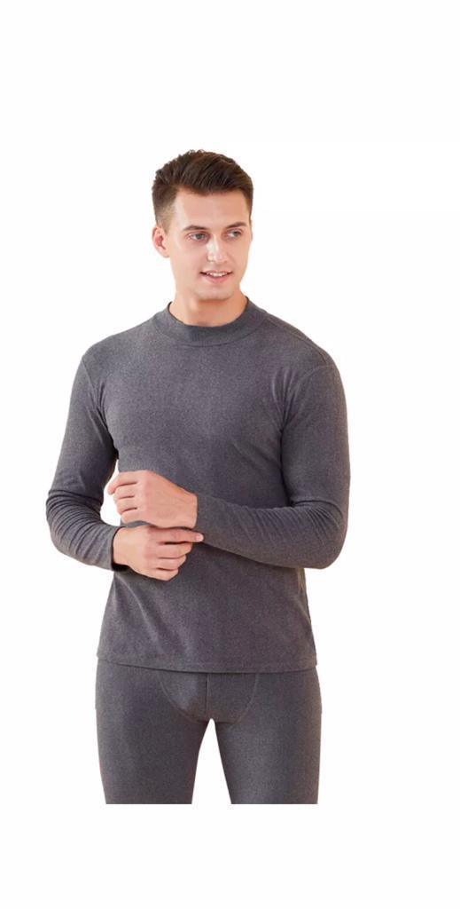 Men's 2-Piece Cotton Thermal Set with Shirt & Pants - VirtuousWares:Global