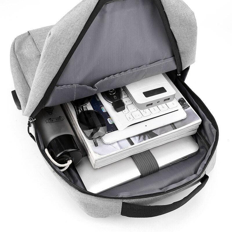 Men's Backpack Multifunctional Waterproof Business Bags Portable - VirtuousWares:Global