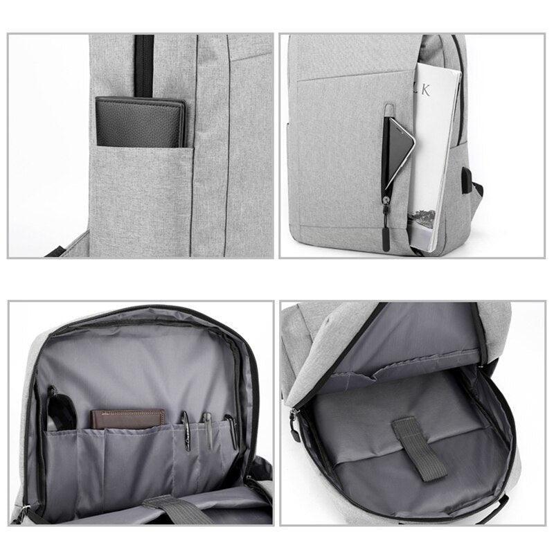 Men's Backpack Multifunctional Waterproof Business Bags Portable - VirtuousWares:Global