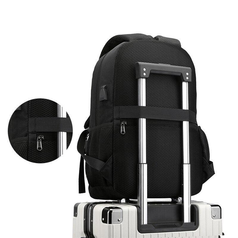 Men's Backpacks Multifunctional Waterproof Business Bags USB Charging - VirtuousWares:Global