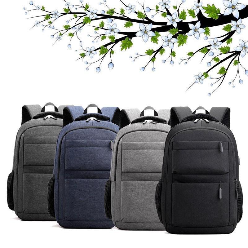 Men's Backpacks Multifunctional Waterproof Business Bags USB Charging - VirtuousWares:Global