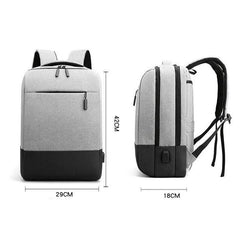 Men's Business Backpack New Multifunctional Luxury Urban Bag USB - VirtuousWares:Global