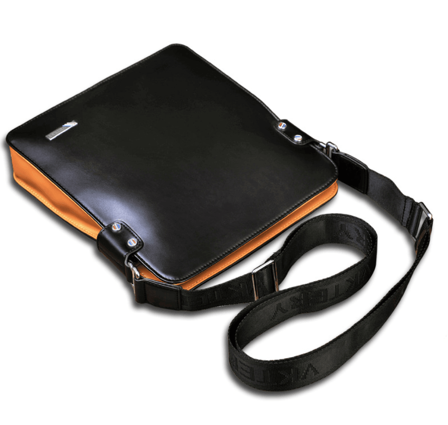 Men's High Quality PU leather Leisure Messenger Bag - VirtuousWares:Global