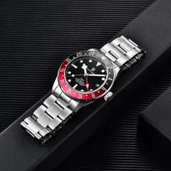 Men's Mechanical Automatic Watch, Sports Accessories, GMT Luminous - VirtuousWares:Global