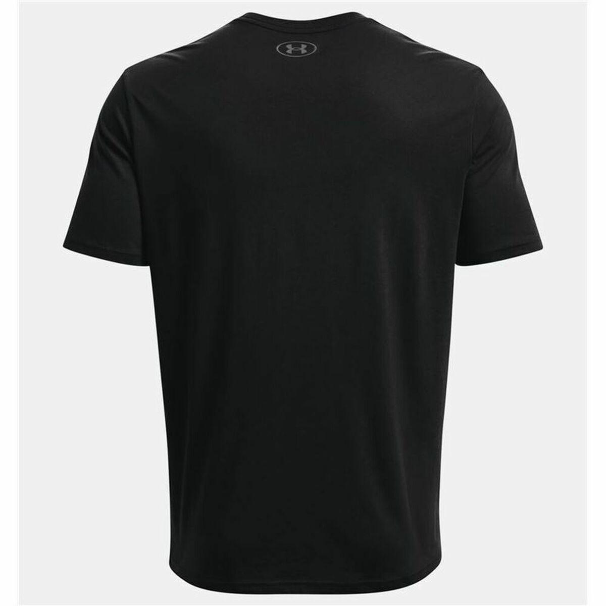 Men’s Short Sleeve T-Shirt Under Armour Basketball Heat Black - VirtuousWares:Global