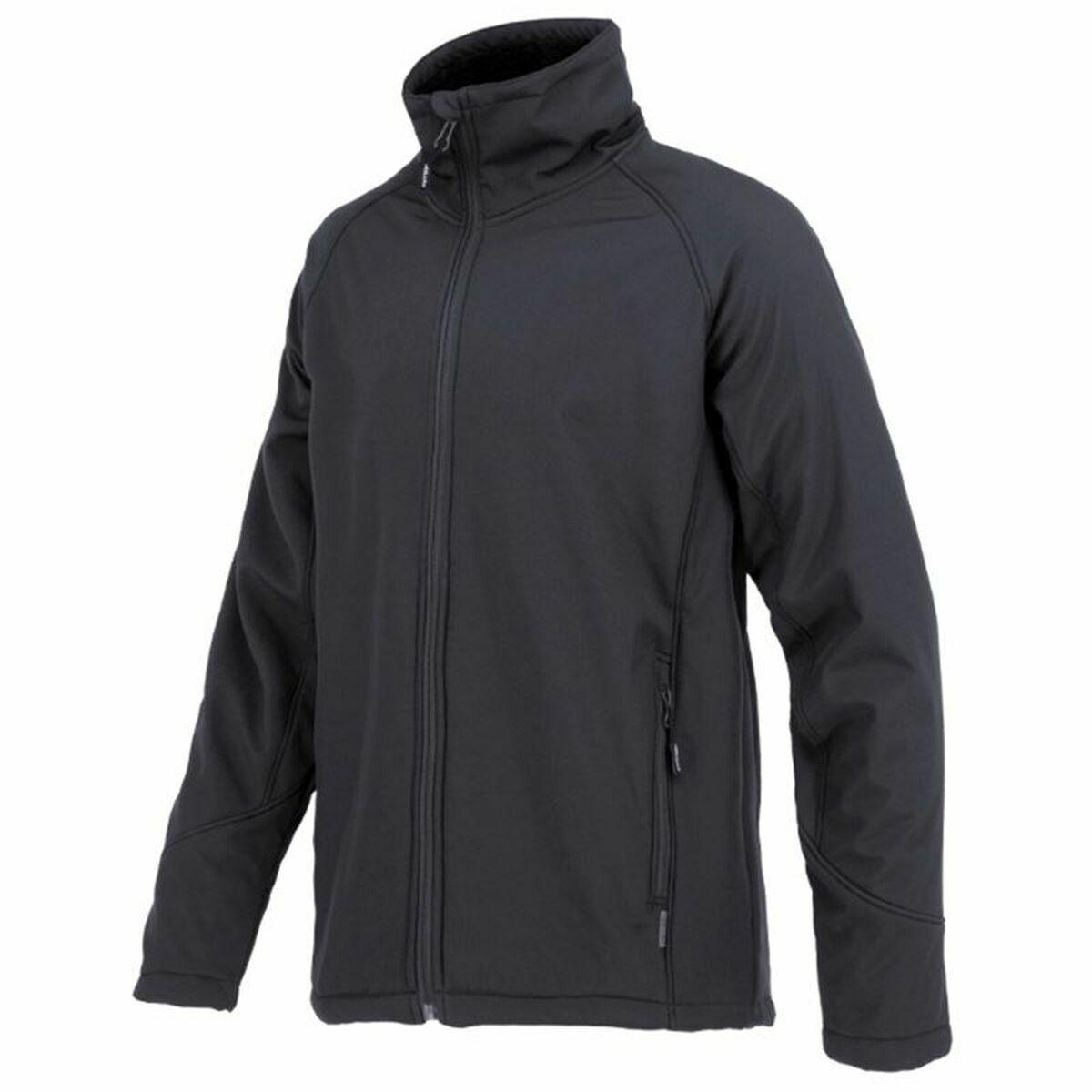 Men's Sports Jacket Joluvi Softshell Sherpa Black - VirtuousWares:Global