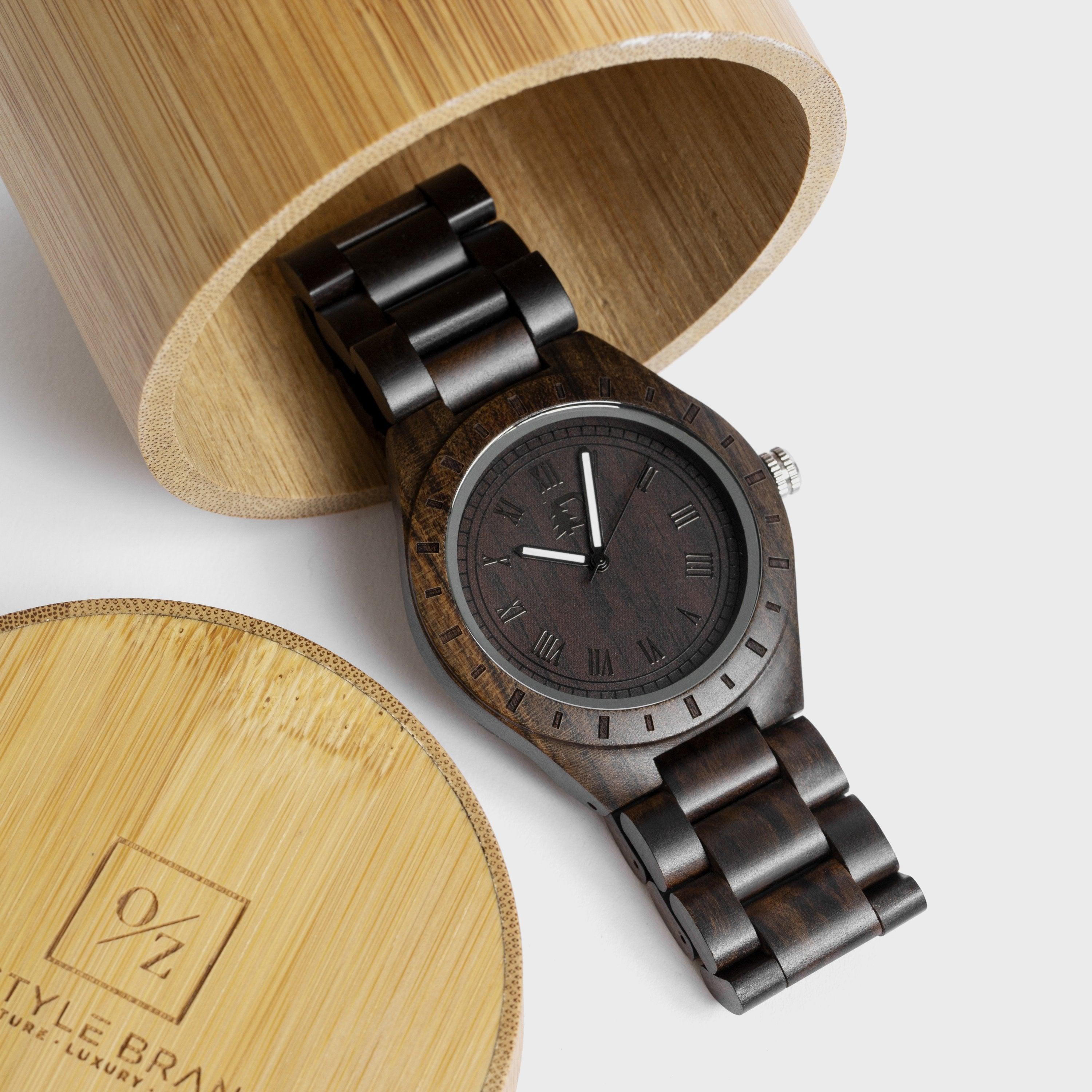 Men's Stylish Wood Watch - VirtuousWares:Global