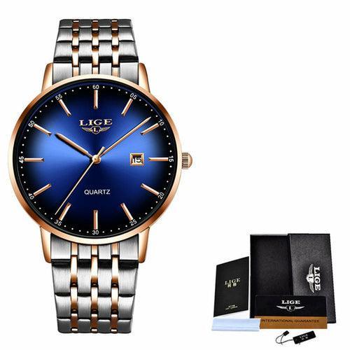 Men's Waterproof Stainless Steel Universal Watch - VirtuousWares:Global
