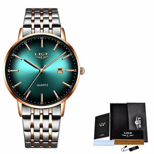 Men's Waterproof Stainless Steel Universal Watch - VirtuousWares:Global