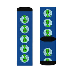 Men's Weird Alien Socks - VirtuousWares:Global