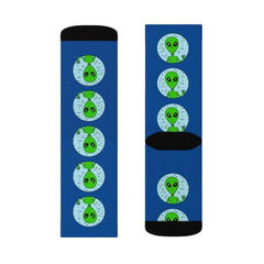 Men's Weird Alien Socks - VirtuousWares:Global