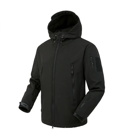 Men US Military Winter Thermal Fleece Tactical Jacket Outdoors Sports - VirtuousWares:Global