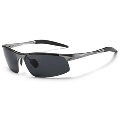 Men Women Polarized Semi-Rimless Driver Rider Sunglasses - VirtuousWares:Global