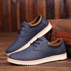 Mens Casual Flat Oxford Sneakers - VirtuousWares:Global