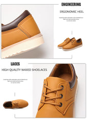 Mens Casual Flat Oxford Sneakers - VirtuousWares:Global